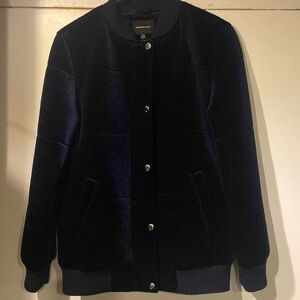 Members only velvet bomber jacket